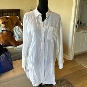 Women’s shirt dress from Aritzia